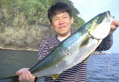 2011年5月25日（水）若狭湾でヒラマサの75cmを釣られました