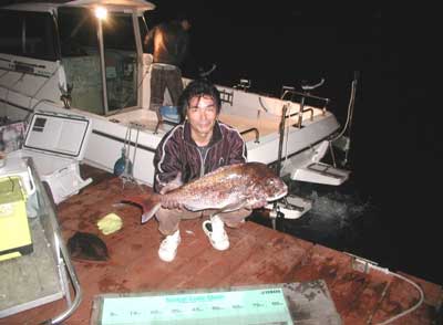 2011年6月4日（土）若狭湾で鯛の79cmを釣られました