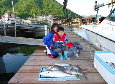 2012年5月13日（日）若狭湾でマトウダイを釣られました