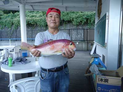 2012年9月12日（水）若狭湾でアマダイの42.0cmを釣られました