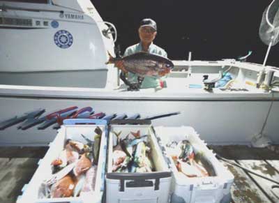 2012年10月21日（日）若狭湾でメダイの75.0cmを釣られました